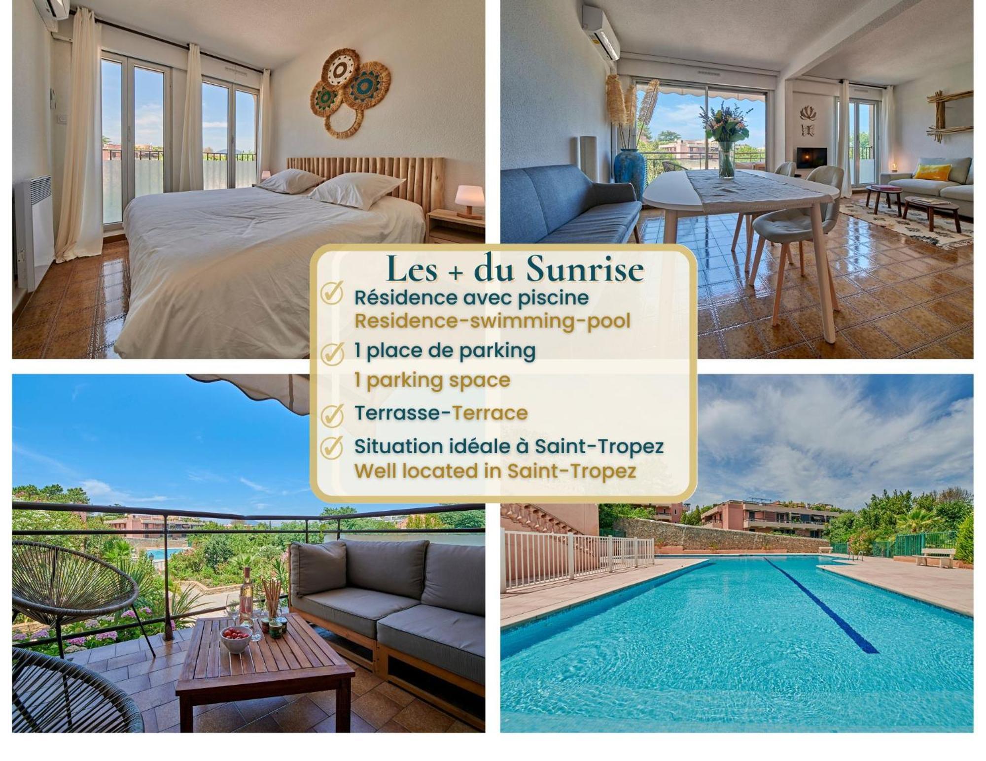 Sunrise -Swimming-Pool-Saint-Tropez Center-Parking Διαμέρισμα Εξωτερικό φωτογραφία